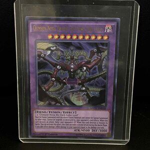 Crimson Nova Trinity the Dark Cubic Lord - MVP1-EN040 - Ultra Rare - 1st Edition